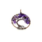 Amethyst Tree of Life Pendant.