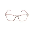 A Blue Light Blocking Photochromic Glasses- Pink on a white background.