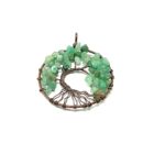 Green Aventurine Tree of Life Pendant.