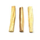 Three Palo Santo Sticks - Thick | Home Fragrance| Healing| Spiritual on a white background.