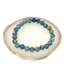 A Royal Blue Sea Sediment gemstone bracelet.