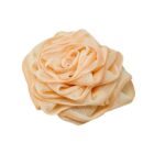 A Rose Loofah-Peach on a white background.